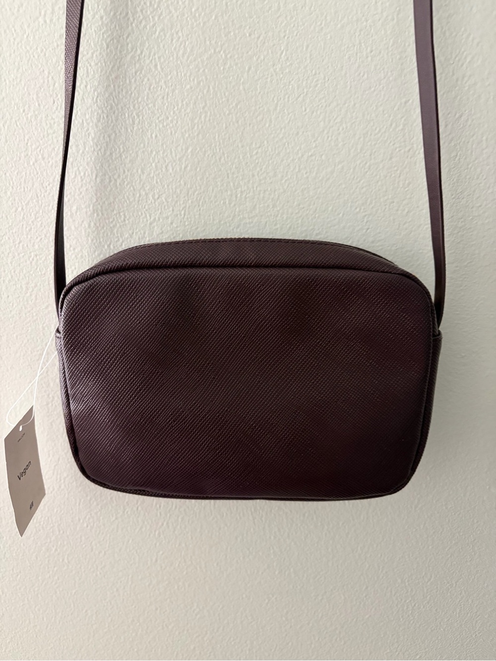 NWT H&M Simple Crossbody Bag in Dark Plum